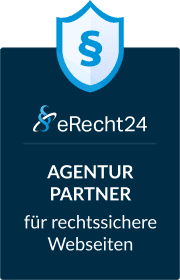 eRecht24 Siegel